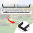 Orle Oko 42" 2-Passenger Retractable Golf Cart Seat Belts Long Universal Fit for EZGO TXT, Club Car DS, Yamaha