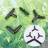 Aquarium Airline Tubing Connectors I T L Y 40pcs Air Tube Adapters for Fish Tank 3/16 '' Hose (Black)