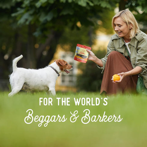 Beg & Barker Beef Liver Jerky for Dogs, 4 Ounce, Natural Dog Treats Made in The USA, Grain Free