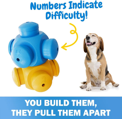 Dog Puzzle Toys for Smart Dogs, Interactive, Boredom Busters, Mentally Stimulating, Cognitive Dog Games, Hard Puzzle