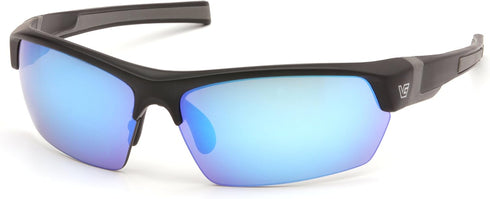 Venture Gear Tensaw Safety Glasses with Black Frame and Forest Gray Anti-Fog Lens