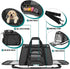 PetAmi Airline Approved Soft Sided Pet Carrier for Small Dogs and Cats, Ventilated Carrying Bag (Large Heather Dark