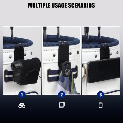 Golf Bag Metal Landing Pad, Attachment for Magnetic Products and Accessories