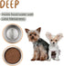 PEGGY11 Deep Stainless Steel Anti-Slip Dog Bowls, 2-Pack, 2 Cups