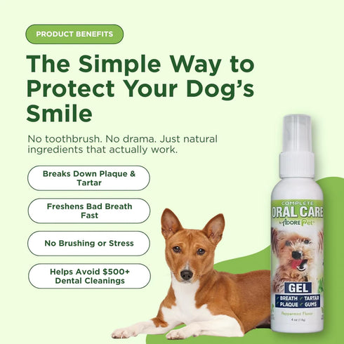 ADORE Pet, LLC 4 oz Adore Pet Complete Oral Care Gel for Dogs, Peppermint