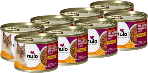 Nulo Canned Wet Cat Food - Minced Tuna, Chicken & Pumpkin in