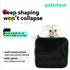 360 Quick-in Pet Carrier for Cats. Airy Mesh Windows Let Fur-Kids See You & Breath Easy, Reduce Travel Anxiety.