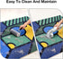 24x32, UTEE Cat Rug for Indoor Cats, Non-Slip Pet Mat Belgian Loop Pile Cat Play & Feeding Mat, Scratch-Resistant