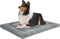 KHONSU PET Dog Bed Mat Crate Pad for Dogs up to 70 lbs, Reversible Sides for Cold and Hot Seasons, Completely Washable