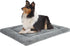 KHONSU PET Dog Bed Mat Crate Pad for Dogs up to 70 lbs, Reversible Sides for Cold and Hot Seasons, Completely Washable