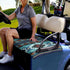 Yewattles Golf Cart Seat Cover, Portable Club Car Seat Towel, Universal Fit for 2-Seat Golf Cart