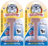 Bullibone Nylon Dog Chew Toy – Improves Dental Hygiene, Easy to Grip, Flavor Permeated (Beef, Small - 2 Pack).