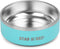 42oz Stainless Steel Dog Bowls with Rubber Bottom, Non-Slip Double Wall Metal Outdoor Food and Water Bowls