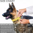 KCUCOP Tactical Dog Collar with Handle - Adjustable Military Dog Collar with Metal Buckle and Patches for Medium and