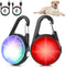 2 Pack Dog Collar Light, USB Rechargeable with 4 Modes for Nighttime Clip On, IP68 Waterproof for Night Walking