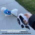 Upgrade 3-in-1 Retractable Dog Leash, 26 ft Heavy Duty with Integrated Dispenser & Poop Bags, for Dogs up to 110 lbs