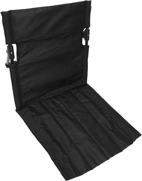 BTSEURY Camping Chair, Beach Floor Chair with Adjustable Back Support Folding Portable Lightweight Breathable Camping
