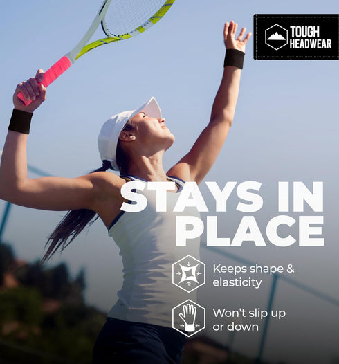 Sports Sweatbands - Arm Bands for Men & Women, Sweat Absorption