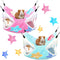 Boao 2 Pcs Guinea Pig Rat Hammock, Hanging Accessories for Small Animals, Blue, Pink, Starfish Pattern