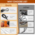 Long Dog Leash for Training 16FT/30FT/50FT/100FT, Reflective Heavy Duty Lead for Dogs Outside Walking