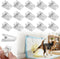 Ysoritha Puppy Potty Pad Wall Holder Clips, 15 Pcs Dog Pee Pad Wall