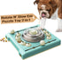 Level 2 in 1 Dog Puzzle Toys - Rotate N' Eat Treat Slow Feeder, Large Capacity Food Dispenser, Mental Puzzles for All