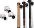 Wallniture Sporta Baseball Holder, Set of 4 Display Stand for Baseball Bat and Ball Storage