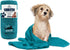 DAN RIVER 100% Cotton Dog Bath Towel, Ultra Soft 450 GSM, Quick Drying, Lint-Free Cat and Dog Grooming Towel, 20x40