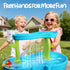 Water Table Pump Continuous Flow,Cordless Kids Battery Powered Water Outdoor Pump,No-Hole Installation Electric