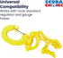 Scuba Choice Double Hose Holder Clip – Holds 2 Low/High-Pressure Hoses, Tangle-Free Design for Diving