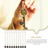 10pcs Backpacks BESPORTBLE Black Metal Hanging Cup Chain with Lobster Clasp, Decorative Number Charms for Tumbler