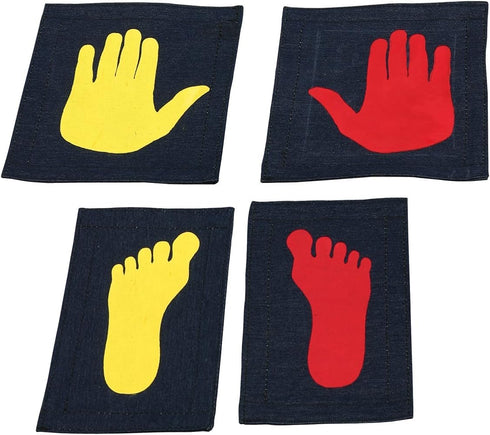 Tumbl Trak Girl's Gymnast Hands and Feet Placement Mat - 5-Piece Set for Training