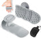 Kenilah Weight Lifting Gloves Rubber Gym Grips for Men Women, Weightlifting Anti-Slip Workout