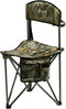 PORTAL Extra Large Quick Folding Tripod Stool with Backrest, Fishing Camping Chair with Carry Strap