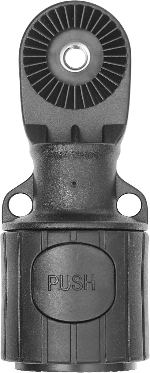 New Upgrade 360 Degrees MiniPort Fishing Rod Holder with Track Mounting Base Kit