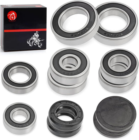 Rear End Bearing Seals Axle Freeze Plugs Kit for EZGO Golf Cart TXT Dana ST WorkHorse MEDALIST MARATHON