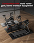 VTORY Foldable Treadmill Mat for Carpet, Exercise Equipment Mat for Home Fitness, High Density PVC Protector