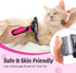 MIU COLOR Long Hair Pet Grooming Brush - Deshedding Tool for Medium and Large Dogs & Cats, Pink