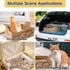 Gxsdj 9PCS Pets,16.5 13.5 5.9 Inch Disposable Litter Boxes for Cats,Foldable Cardboard Cat Litter Box