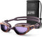 OutdoorMaster Goby Swim Goggles for Adults, Anti-fog, UV Protection, No Leaking, for Men, Women, Youth, Plum