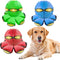3PCS Dog Flying Disc Toy - Pet Toy Flying Saucer Ball with Lights for Outdoor Games (Red+Blue+Pink)