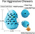 Premium Indestructible Chew Toys for Large Medium Dogs - Durable Interactive Boredom Treat Dispensing Toys for