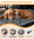 NISSYO.AM Backseat Pet Bed Mat, Non-Slip Dog Seat Cover with Scratch-Resistant Padding, Dog Bed for Cars, Trucks