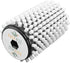 RaceWax White Nylon Ski Roto Brush 100 mm - (PC-3101) for Ski Maintenance