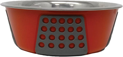 Ethical Pets 58522 Spot Tribeca Dog Bowl, Red, 55 oz