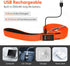 LED Light Up Dog Leash, USB Rechargeable, 3 Lighting Modes, Glow in The Dark for Pets