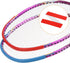 PATIKIL 9.8"x0.7" Badminton Racket Head Protector Sticker 12 Pack PU Tennis Racquet Guard Tape