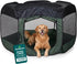 FurHaven Portable Pet Playpen for Dogs & Cats, Foldable Indoor Kitten Playpen