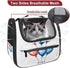(2) Backpack Welcome Baby Pet Cat Carrier for Kitty Small Dog, Ventilated Pet Carrier Bag for Car, Walking, Hiking