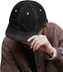 Stylish Short Bill Denim Baseball Cap - Soft Flat Brim Snapback Trucker Hat, Casual Dad Hat